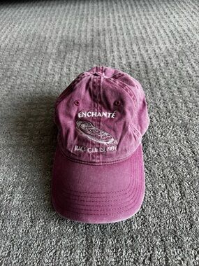 ENCHANTÉ Maroon Baseball Cap - Women’s Casual Hat